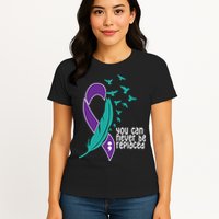 You Can Never Be Replaced Suicide Awareness Womens T-Shirt