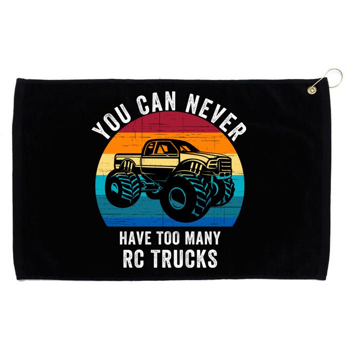 You Can Never Have Too Many Rc Trucks Grommeted Golf Towel