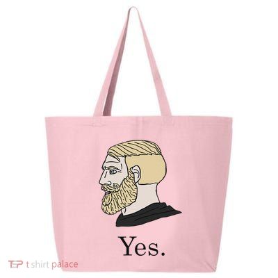 Yes Chad Nordic Gamer Meme Nordic Chad 25L Jumbo Tote