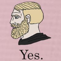 Yes Chad Nordic Gamer Meme Nordic Chad 25L Jumbo Tote