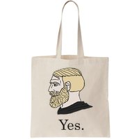Yes Chad Nordic Gamer Meme Nordic Chad Bag