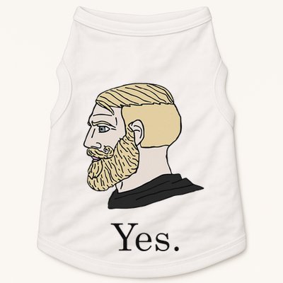 Yes Chad Nordic Gamer Meme Nordic Chad Doggie Tank