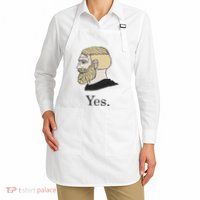 Yes Chad Nordic Gamer Meme Nordic Chad Apron