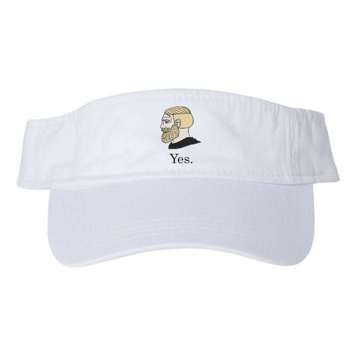 Yes Chad Nordic Gamer Meme Nordic Chad Visor