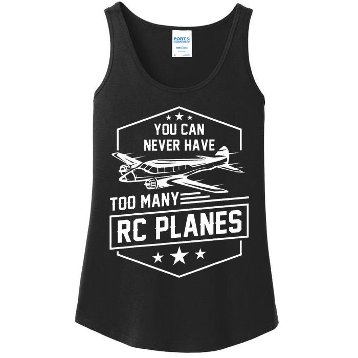 You Can Never Have Too Many Rc Planes Airplane Hobbyist Gift Ladies Essential Tank