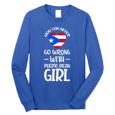 You Can Never Go Wrong With Puerto Rican Perto Rican Gi Gift Long Sleeve Shirt