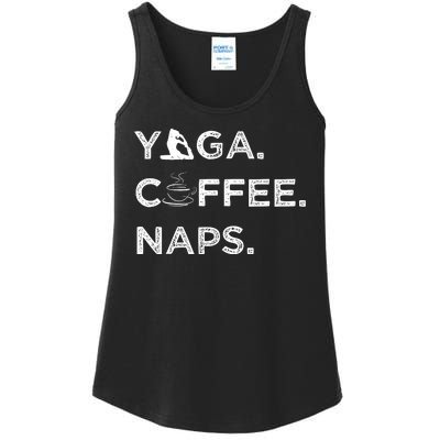 Yoga Coffee Naps Ladies Essential Tank