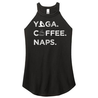 Yoga Coffee Naps Women's Perfect Tri Rocker Tank