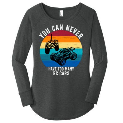 You Can Never Have Too Many Rc Cars Women's Perfect Tri Tunic Long Sleeve Shirt