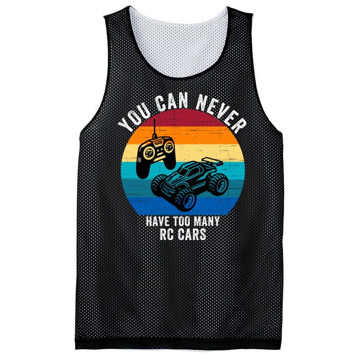 You Can Never Have Too Many Rc Cars Mesh Reversible Basketball Jersey Tank