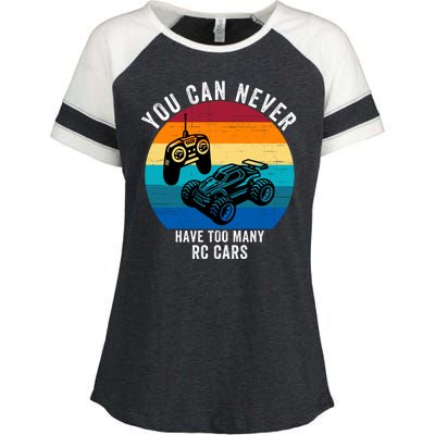 You Can Never Have Too Many Rc Cars Enza Ladies Jersey Colorblock Tee