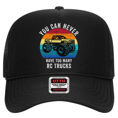 You Can Never Have Too Many Rc Trucks Remote Control Vehicle High Crown Mesh Back Trucker Hat