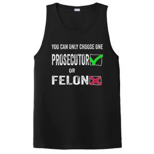 You Can Only Choose One Prosecutor Or Criminal Funny Voting PosiCharge Competitor Tank