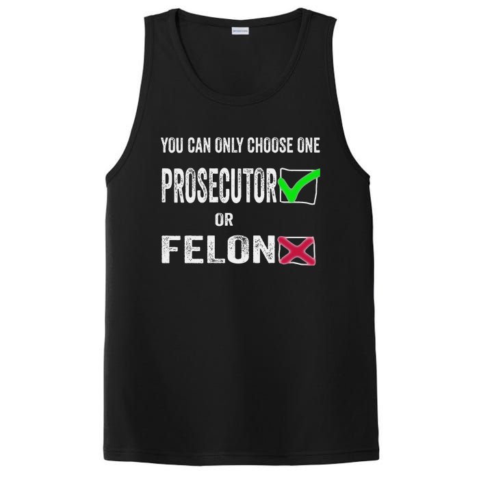 You Can Only Choose One Prosecutor Or Criminal Funny Voting PosiCharge Competitor Tank