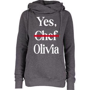 Yes Chef Olivia Womens Funnel Neck Pullover Hood