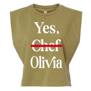 Yes Chef Olivia Garment-Dyed Women's Muscle Tee