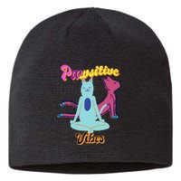 Yoga Cats Pawsitive Vibes Sustainable Beanie