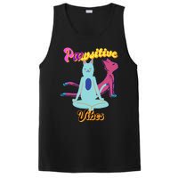 Yoga Cats Pawsitive Vibes PosiCharge Competitor Tank