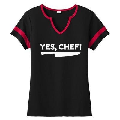 Yes Chef Professional Sous Chef Ladies Halftime Notch Neck Tee