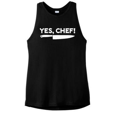 Yes Chef Professional Sous Chef Ladies PosiCharge Tri-Blend Wicking Tank