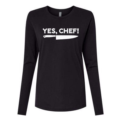 Yes Chef Professional Sous Chef Womens Cotton Relaxed Long Sleeve T-Shirt