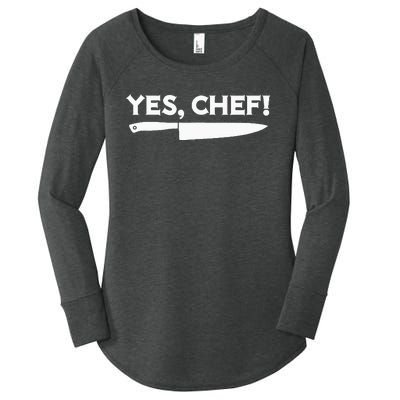 Yes Chef Professional Sous Chef Women's Perfect Tri Tunic Long Sleeve Shirt