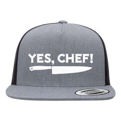 Yes Chef Professional Sous Chef Flat Bill Trucker Hat