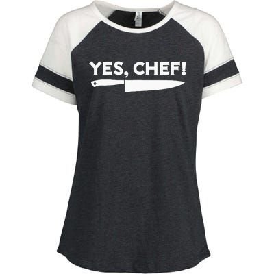 Yes Chef Professional Sous Chef Enza Ladies Jersey Colorblock Tee