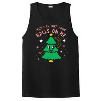 You Can Put Your Balls On Me Christmas Tree PosiCharge Competitor Tank