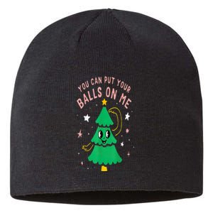 You Can Put Your Balls On Me Chrismast 2024 Sustainable Beanie