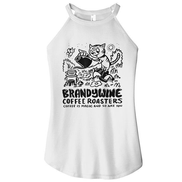 Ywine Coffee Roasters Women's Perfect Tri Rocker Tank