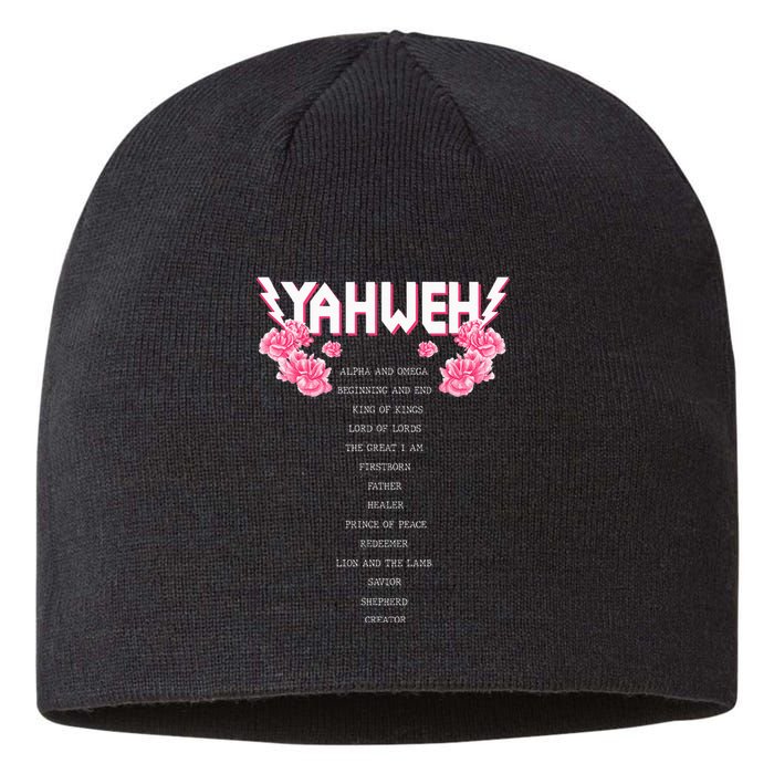 Yahweh Christian Religious YHWH Sustainable Beanie