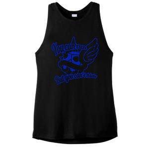 You Can Run But You Cant Hide Ladies PosiCharge Tri-Blend Wicking Tank