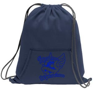 You Can Run But You Cant Hide Sweatshirt Cinch Pack Bag