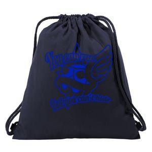 You Can Run But You Cant Hide Drawstring Bag