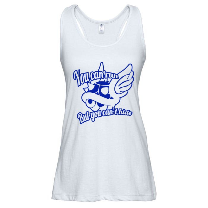 You Can Run But You Cant Hide Ladies Essential Flowy Tank