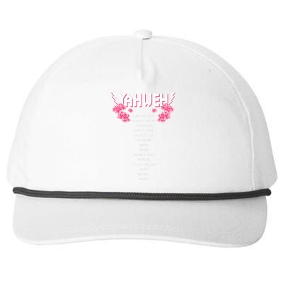 Yahweh Christian Religious Yhwh Snapback Five-Panel Rope Hat