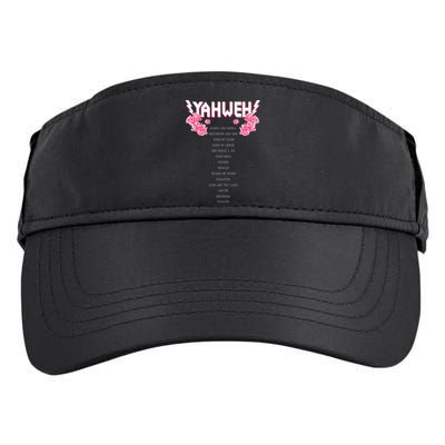 Yahweh Christian Religious Yhwh Adult Drive Performance Visor