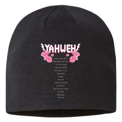 Yahweh Christian Religious Yhwh Sustainable Beanie