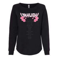 Yahweh Christian Religious Yhwh Womens California Wash Sweatshirt