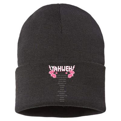 Yahweh Christian Religious Yhwh Sustainable Knit Beanie