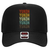 Yukon City Retro High Crown Mesh Back Trucker Hat