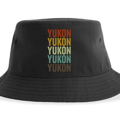 Yukon City Retro Sustainable Bucket Hat