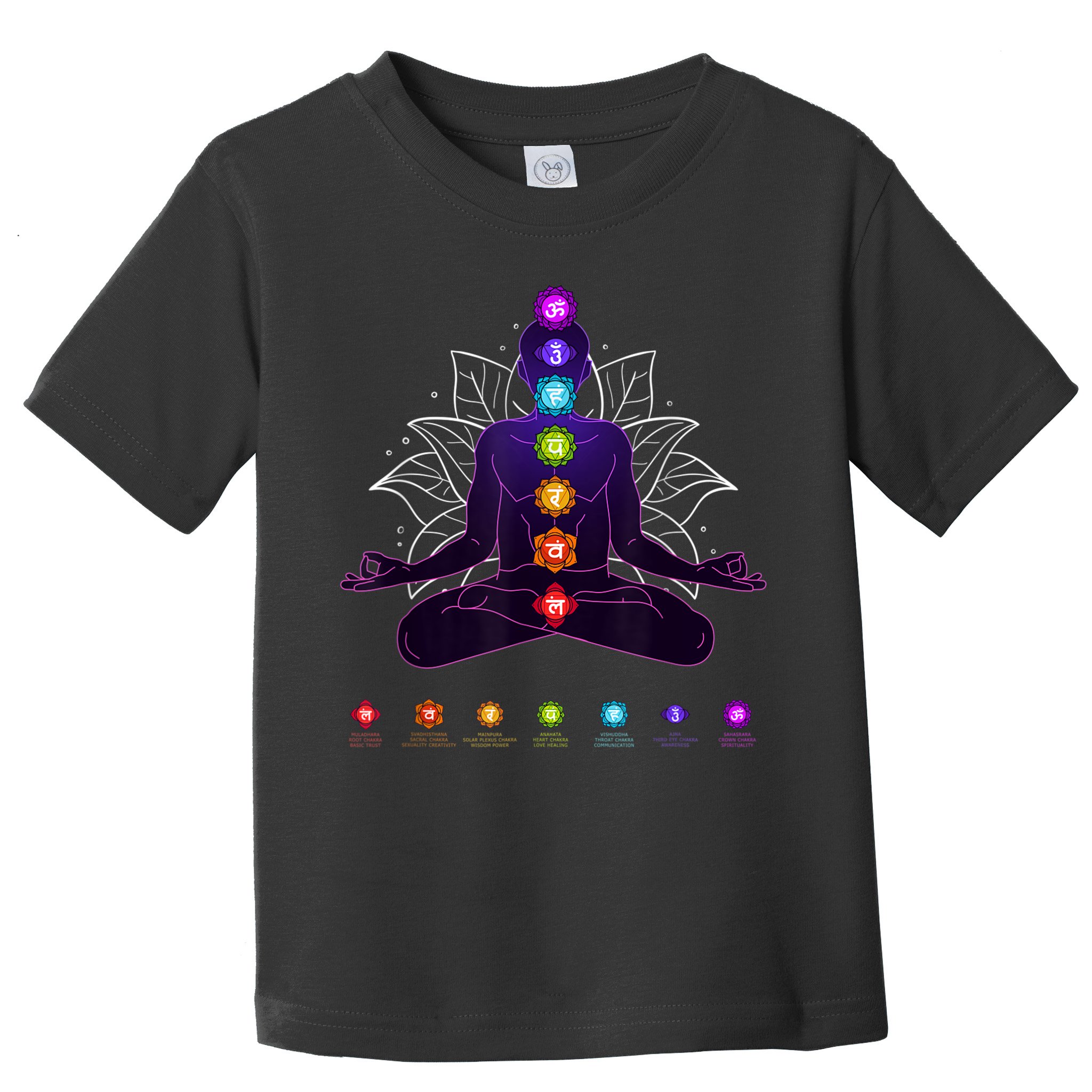 Yoga Chakra Spiritual Body System Meditation Toddler T-Shirt