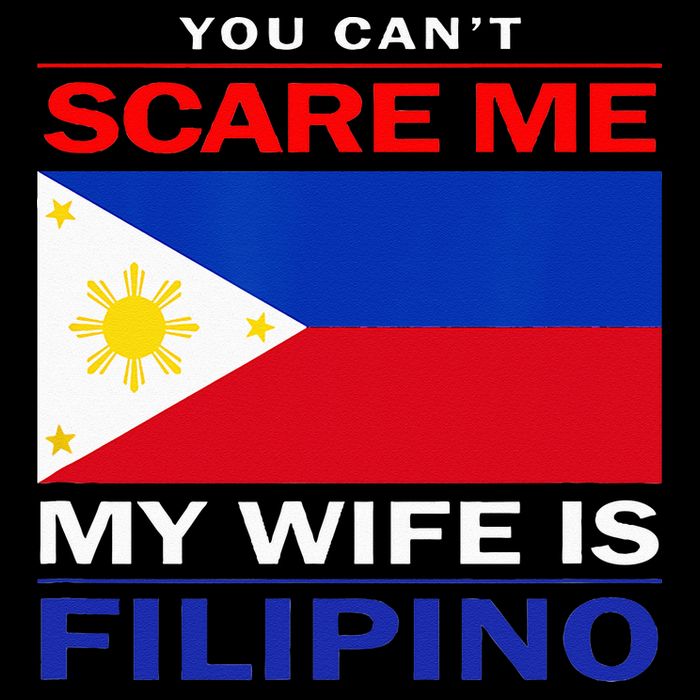 You Cant Scare Me My Wife Is Filipino Funny Husbands Impact Tech Backpack