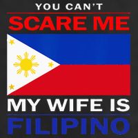You Cant Scare Me My Wife Is Filipino Funny Husbands 11oz C Handle Ceramic Mug