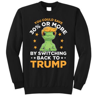 You Could Save 30 Percent Or More By Switching Back To Trump Sweatshirt