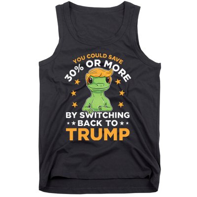 You Could Save 30 Percent Or More By Switching Back To Trump Tank Top