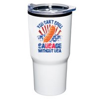 You Can't Spell Sausage Without USA, Funny 4th Of July Tumbler