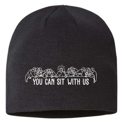 You Can Sit With Us Twelve Apostles Christianity Sustainable Beanie